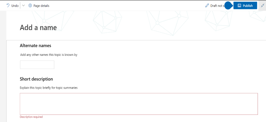To Set Up Microsoft Viva Topics
